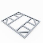 DODATKI ZA KOVINSKE HIKE GLOBEL TALNI OKVIR GLOBEL 6X5 D171 X 144 CM (F65GAL)